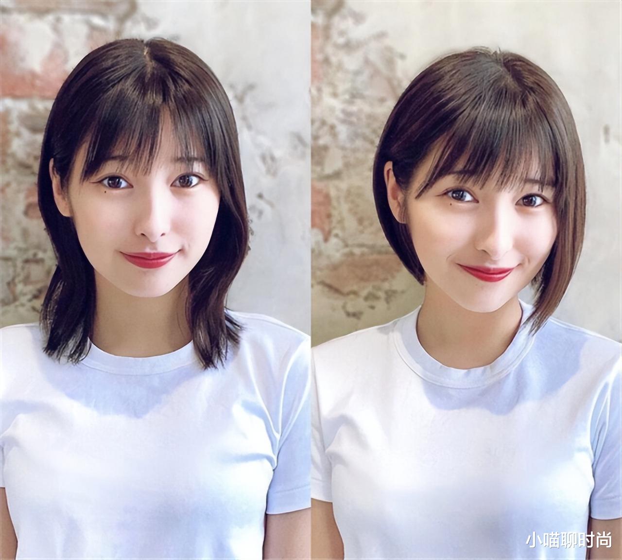 发型 40岁女人别再留黑长直了,今年流行的发型是:耳下发,洋气又减龄