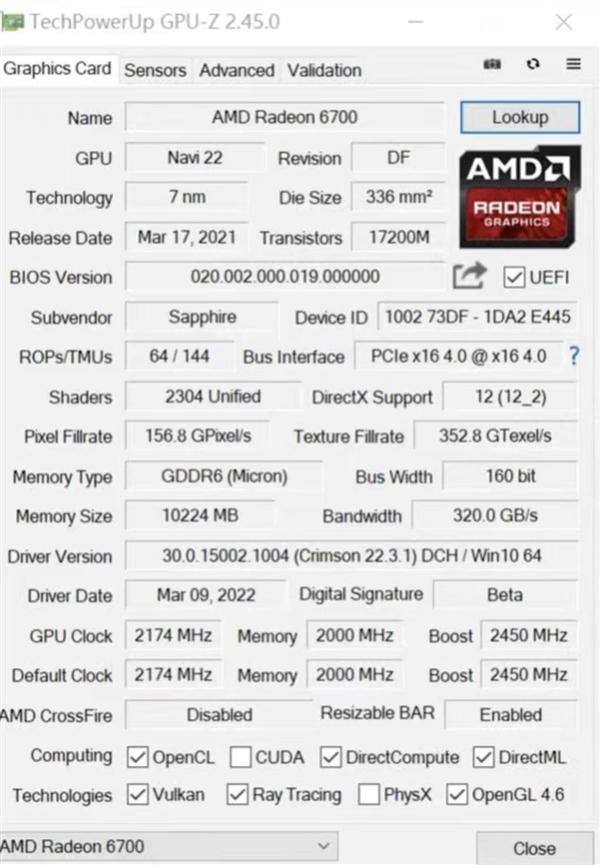 显卡|AMD 6700显卡真身出现：名字、规格都透着诡异