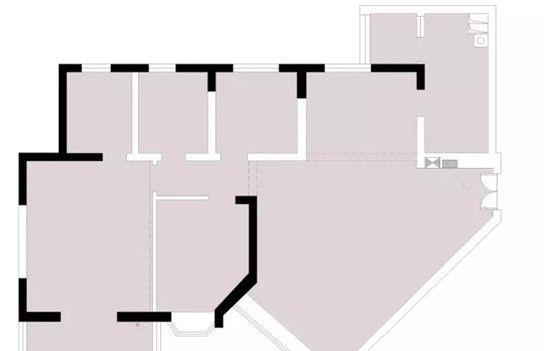 125㎡三居就花9万简装，医生果然洁癖，装修也喜欢纯白北欧风！