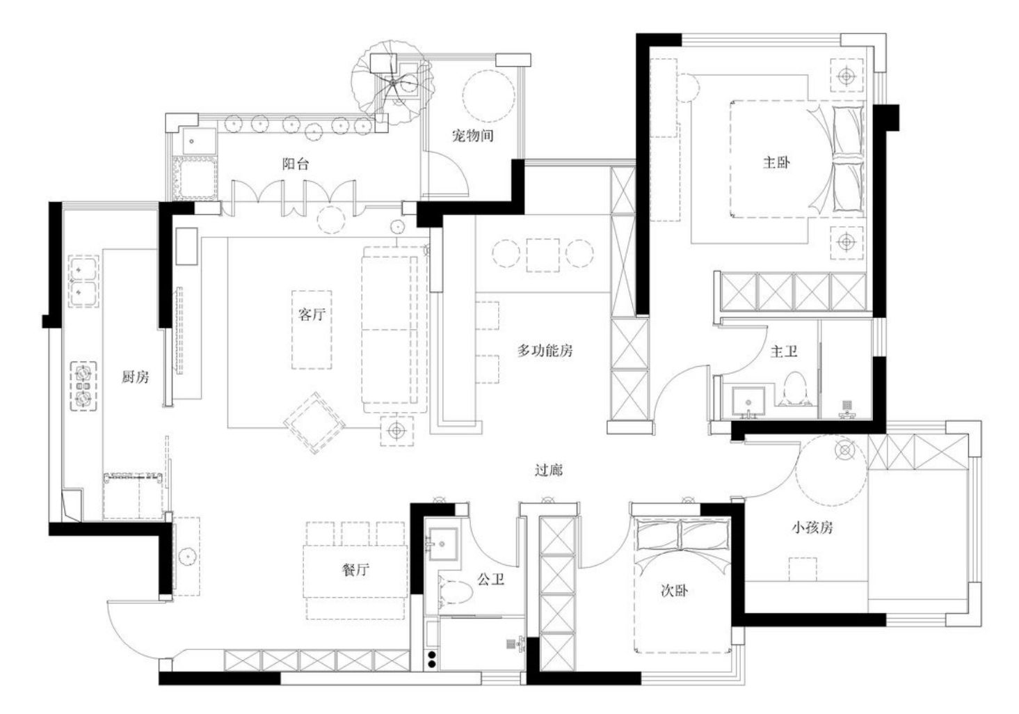 奉行极简主义的杭州男主,把140㎡家布置的格外出挑,看着都精致