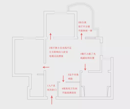 客厅|86㎡鸡肋户型神奇大改造，空间利用率竟提升了百分之60