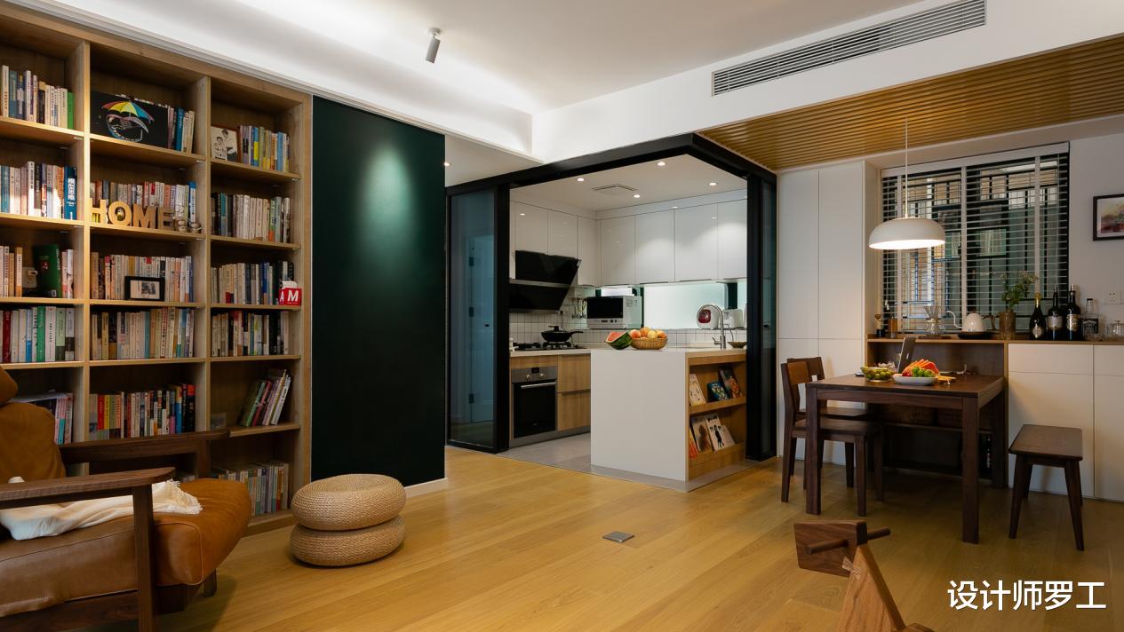 深圳80后夫妇新家走红小区,去客厅化、可开放可封闭厨房,好羡慕