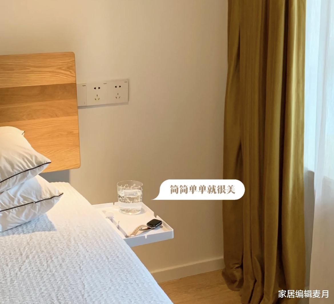 断舍离了传统床头柜后,我发现了这9种更实用的做法,省地又美观