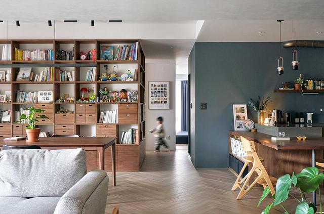 二胎家庭的装修“天花板”来了,光是玄关就把人迷住,跟着学!