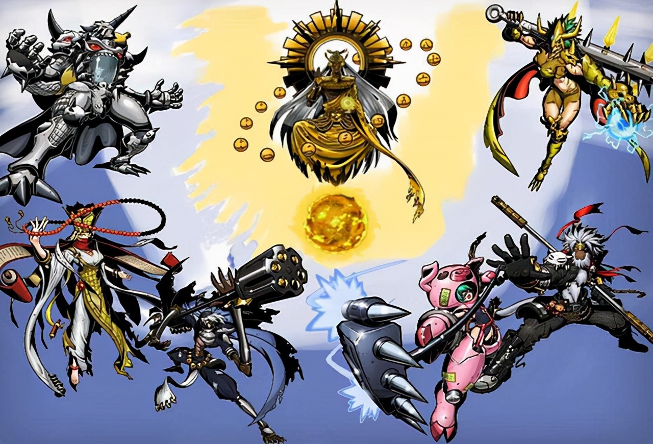 数码宝贝|万物皆可娘，魔改的数码宝贝系列