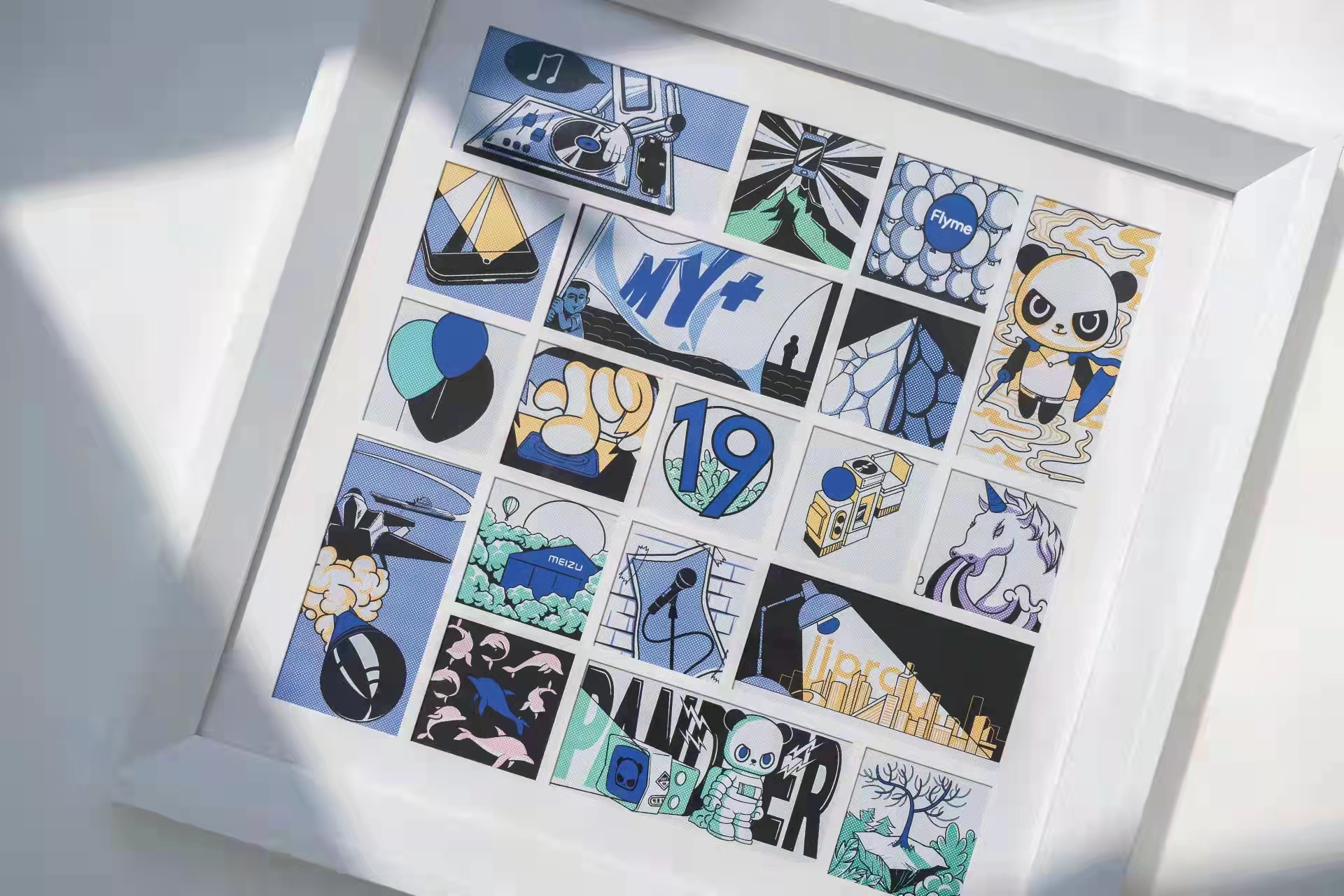 魅族|妙笔生花用插画来献礼19周年,魅族原来一直不忘初心