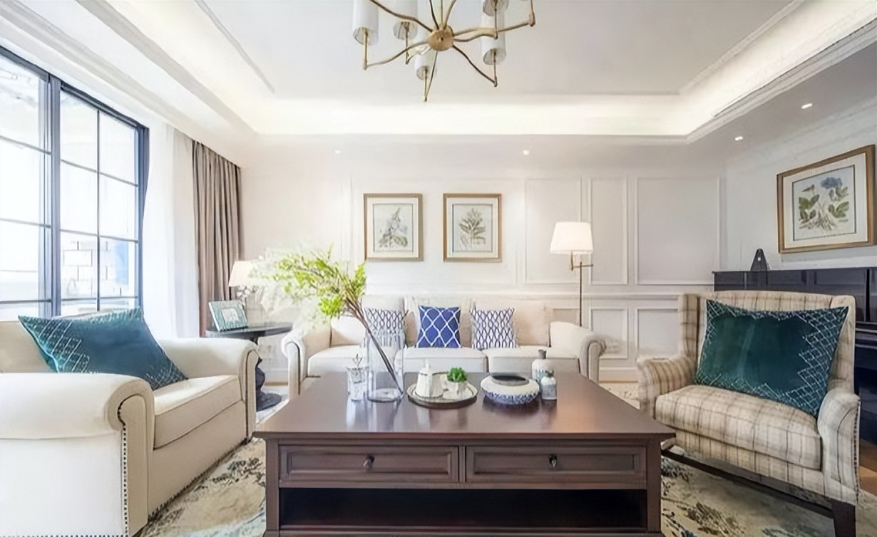 120㎡现代美式风,全包20万,开始以为被骗了,没想到效果还挺好