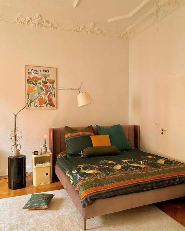 走进她家,才知道什么叫色彩温暖人心,全屋复古家具,超美