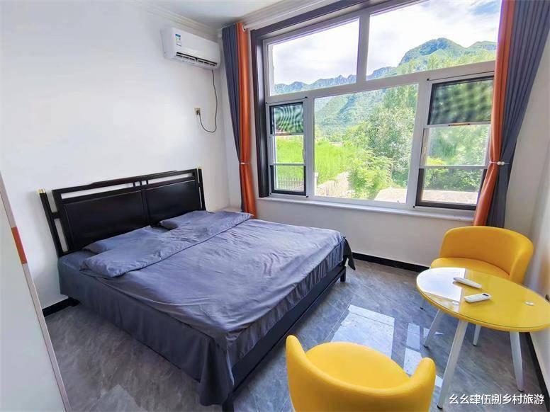 房山|北京房山兰庭雅居民宿,临山静谧庭院,5间客房均直面无敌山景!