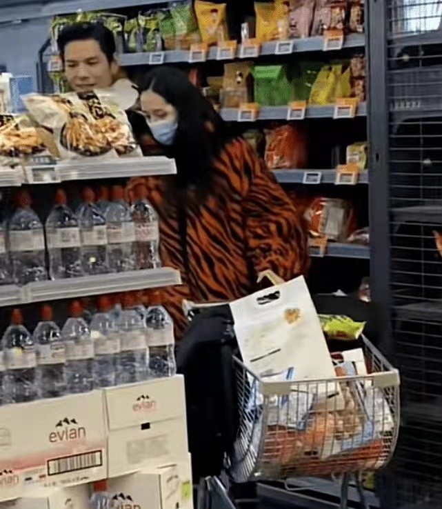 郭碧婷|郭碧婷近照一脸孕相!穿虎纹大衣成翻版向太,被婆家养得真富态