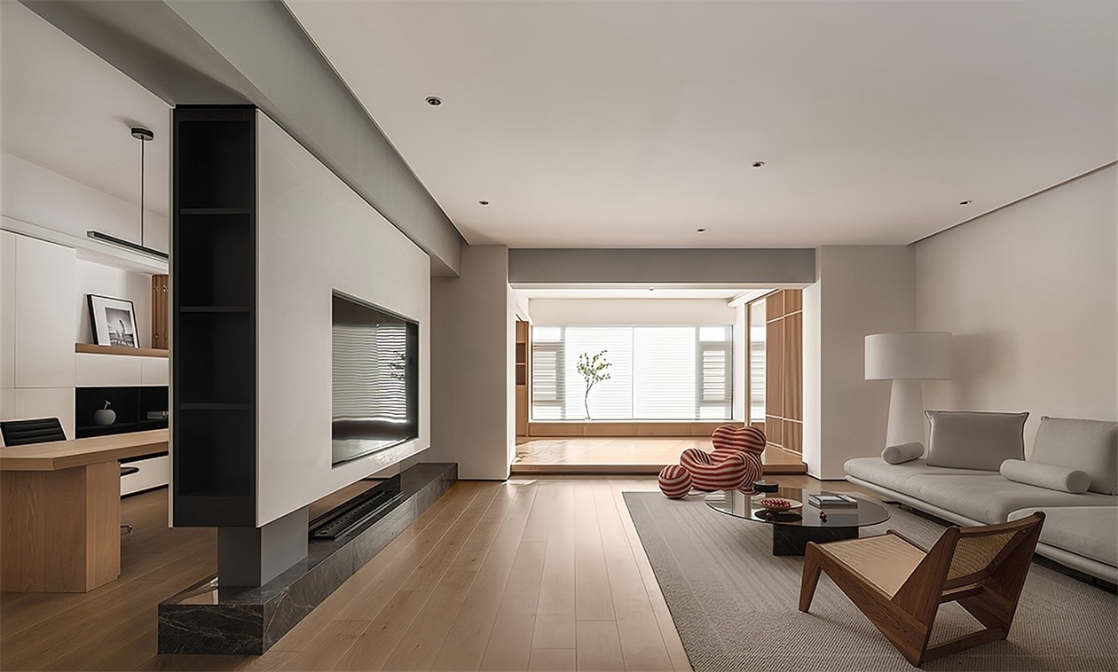 196㎡简约风格,精致软装打造完美家