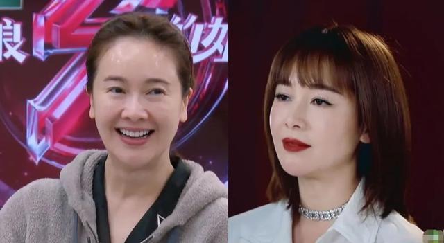 周笔畅|《浪姐2》8位女星卸妆前后对比：周笔畅判若两人，董洁发量稀疏