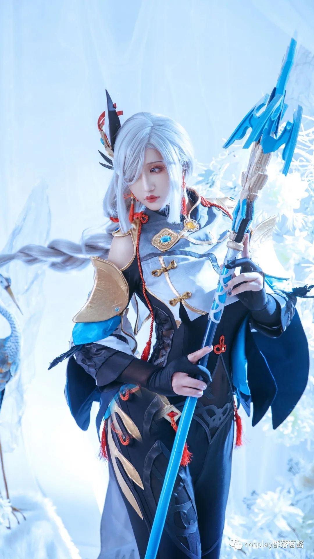 |cos:原神申鹤cos正片@春日桃