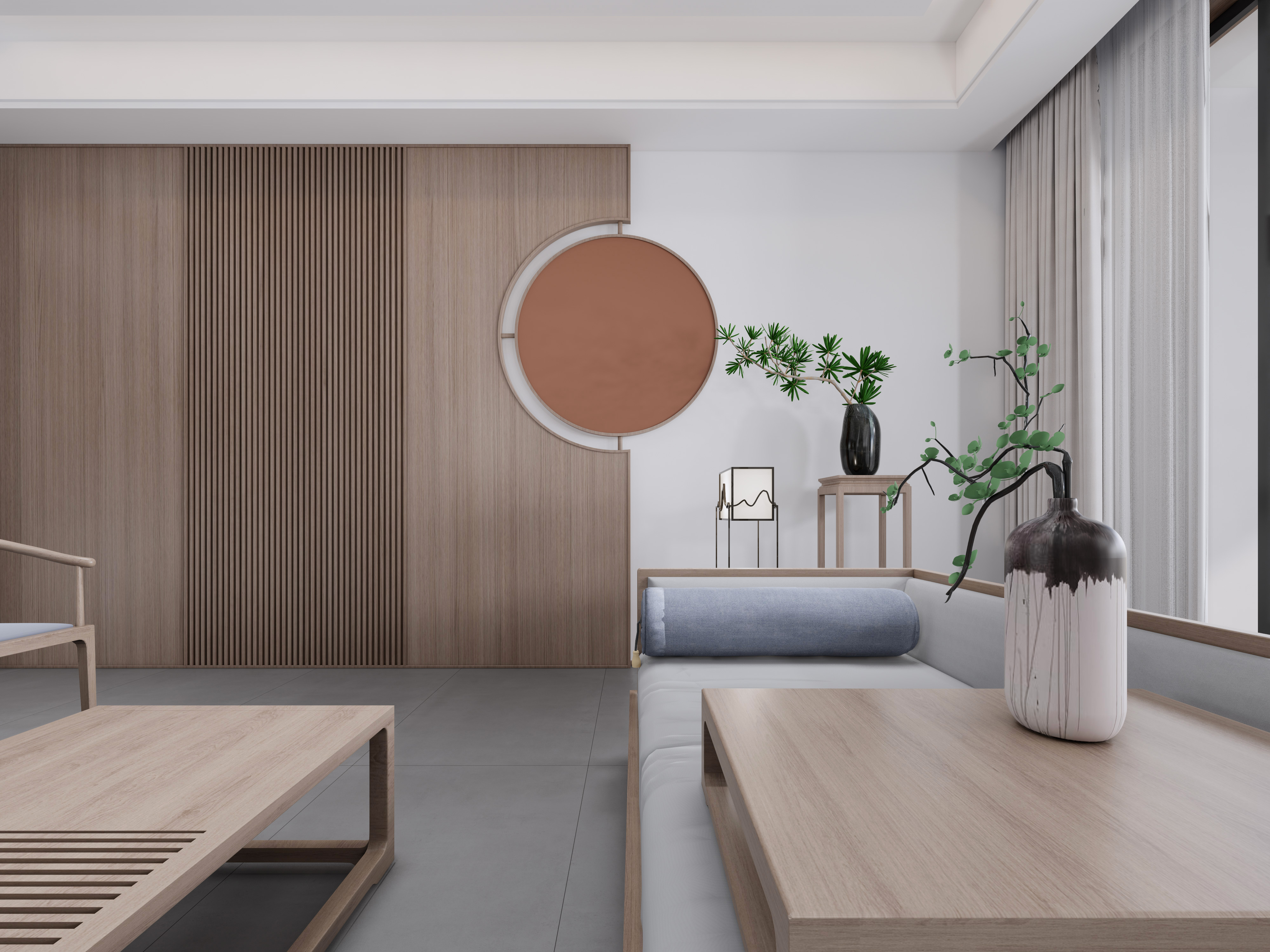 4室改2室,205㎡新中式大平层