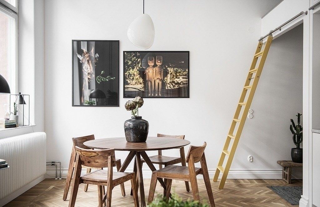 为女友爆改33㎡小户型,变身上下两层,简直是现代小豪宅