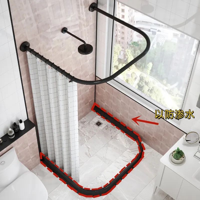 淋浴房还是要挡水条好，将这5处做到位，干湿分离更彻底