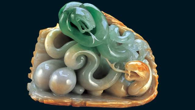翡翠|玉赏 ▏大神级翡翠雕件，精美绝伦！