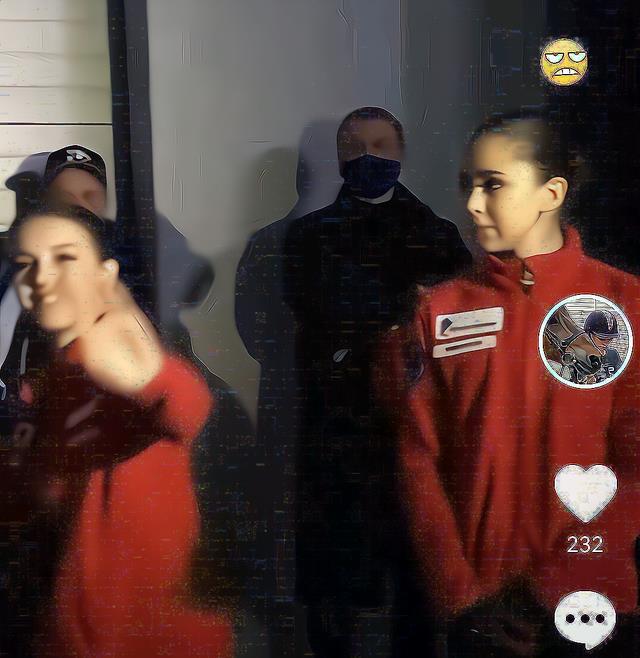 卡米拉·瓦利耶娃|为啥不带我玩？千金莎莎一起互动玩得嗨，K宝被冷落表情挺尴尬