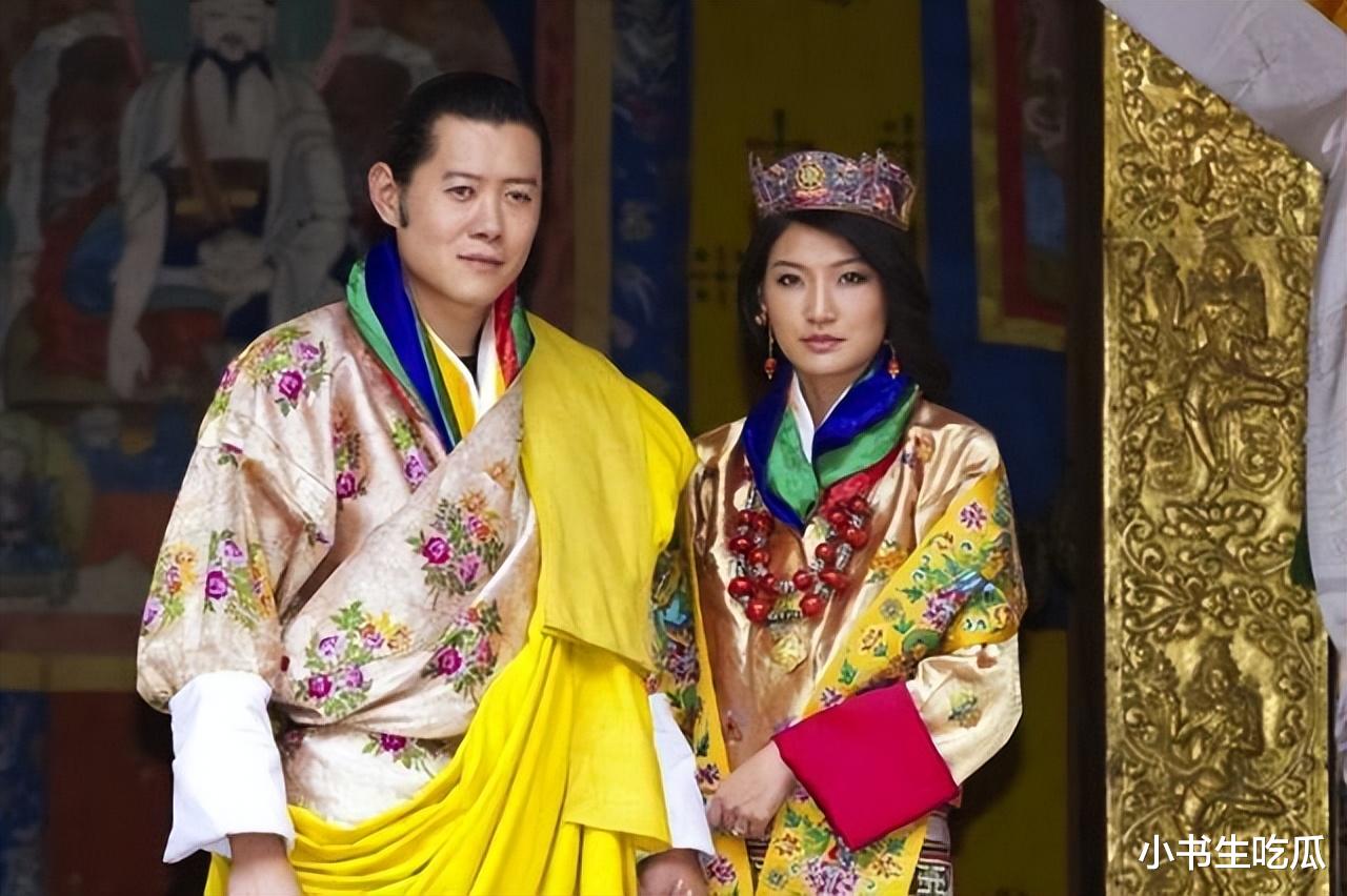 不丹三公主凤眼迷人,嫁给情投意合的男友,比嫂子佩玛王后幸福