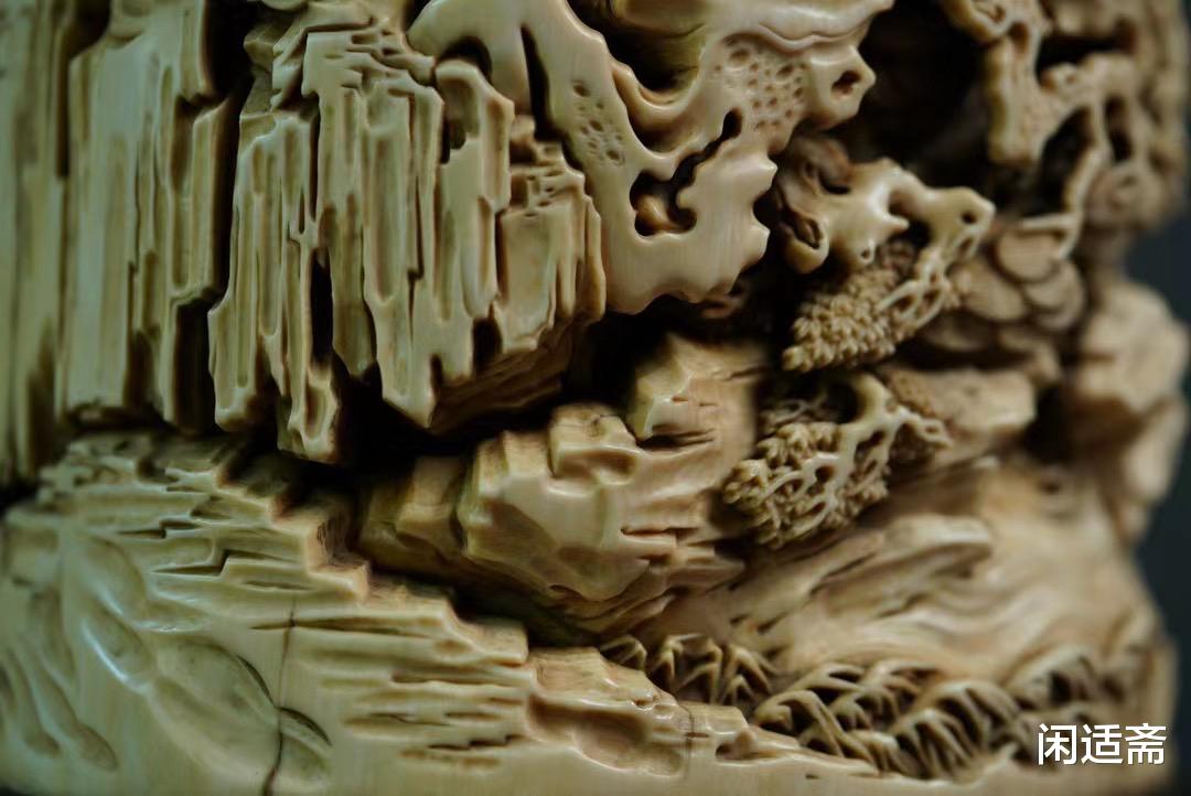 |后赤壁赋,文房的陈设艺术,牙雕笔筒珍赏