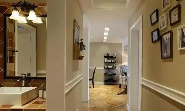 124平美式三室两厅,装修花了28万,客厅漂亮极了,以后照着装!