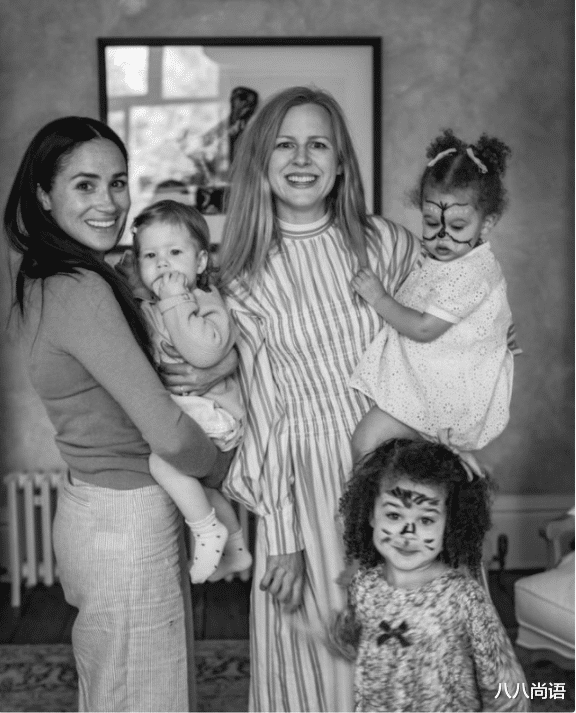 夏洛|梅根女儿高清正脸照，肉嘟嘟的像堂姐夏洛特，姐妹俩发色一模一样