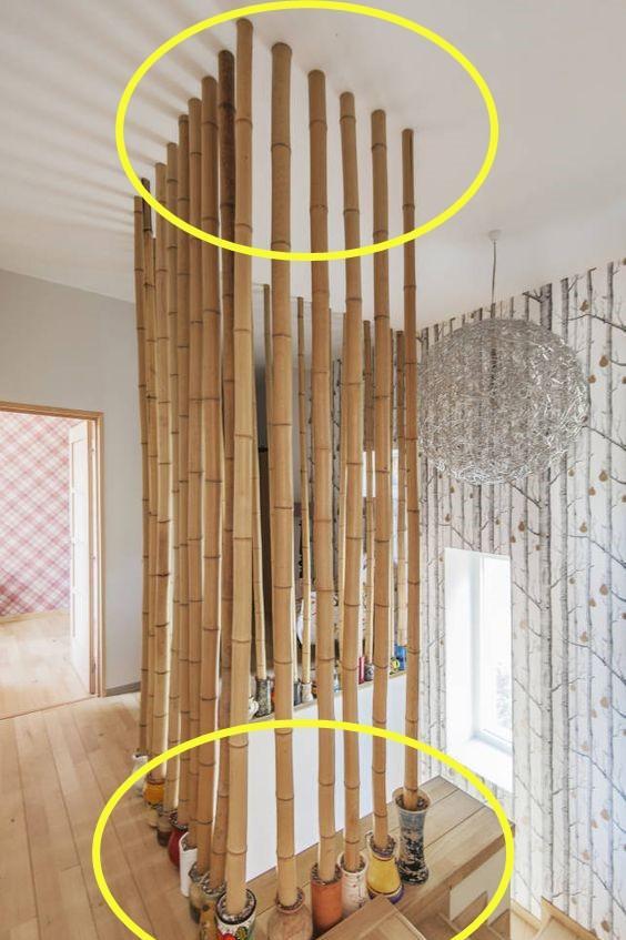 不花1分钱做楼梯护栏,几根竹子就能搞定,比不锈钢都要好看牢固