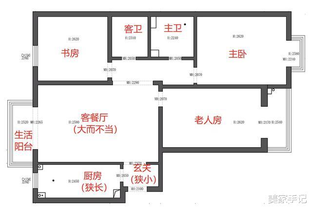 越来越多人不吊顶,不做背景墙,看看她家,明亮宽敞,以后照着装