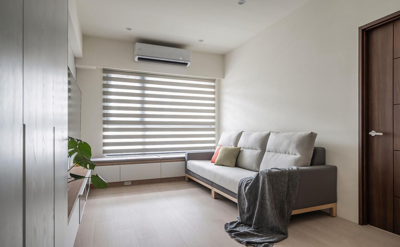 难怪原木风会这么火，她106㎡家，清爽干净，住多久都不会腻