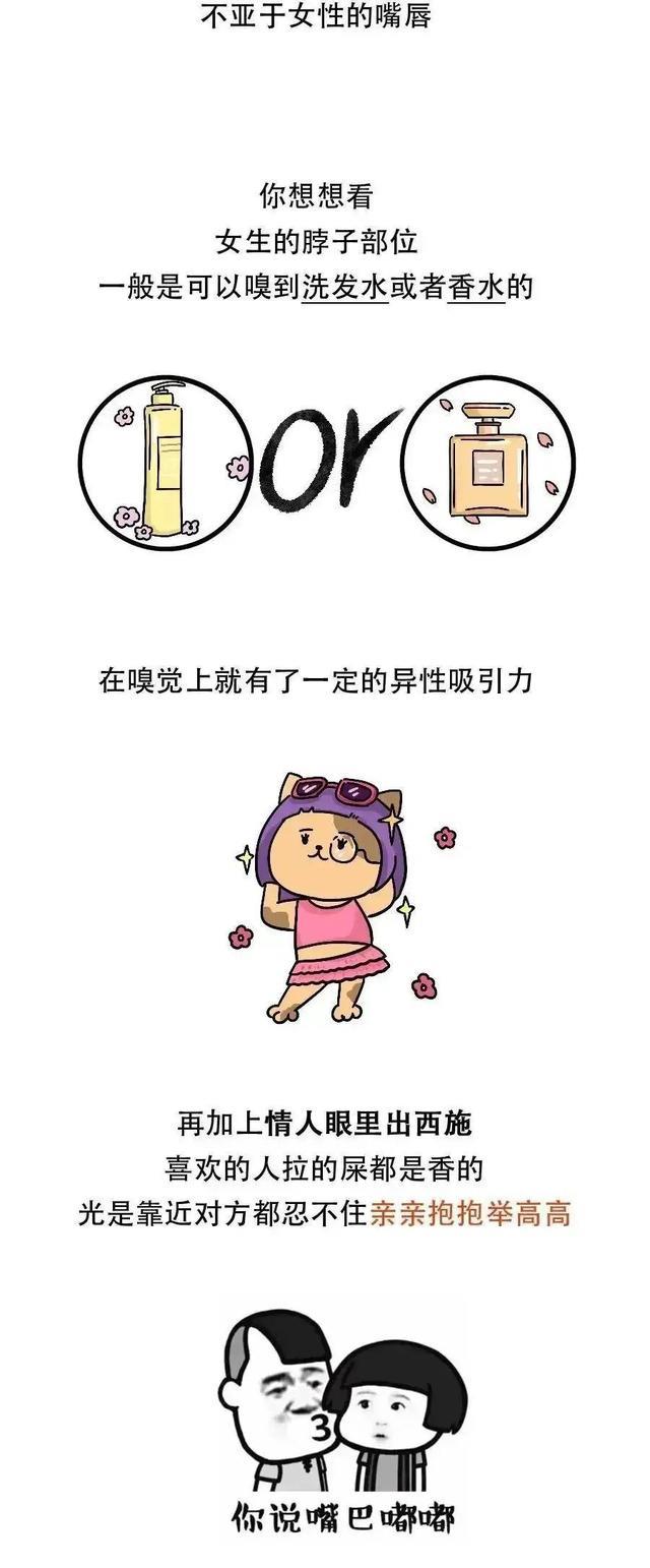 漫画|为啥男生爱“闻”女生的脖子?(漫画揭秘)从科学角度分析下!