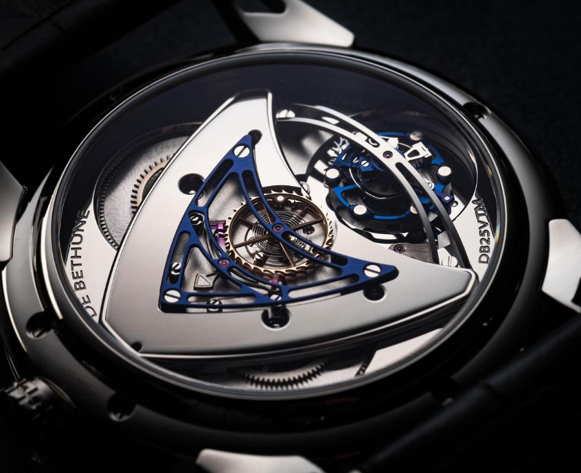 珍稀陨石面与复杂陀飞轮的华丽组合!DE BETHUNE DB25 Starry Varius Ae?rolite