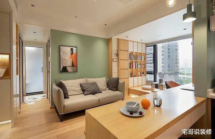 上海一家3口住41㎡小家，室内配色让人赏心悦目，清新舒适又温馨！