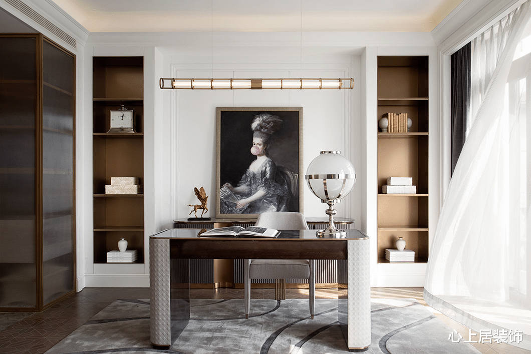 177㎡法式轻奢,光辉旧日奏响生活协作曲