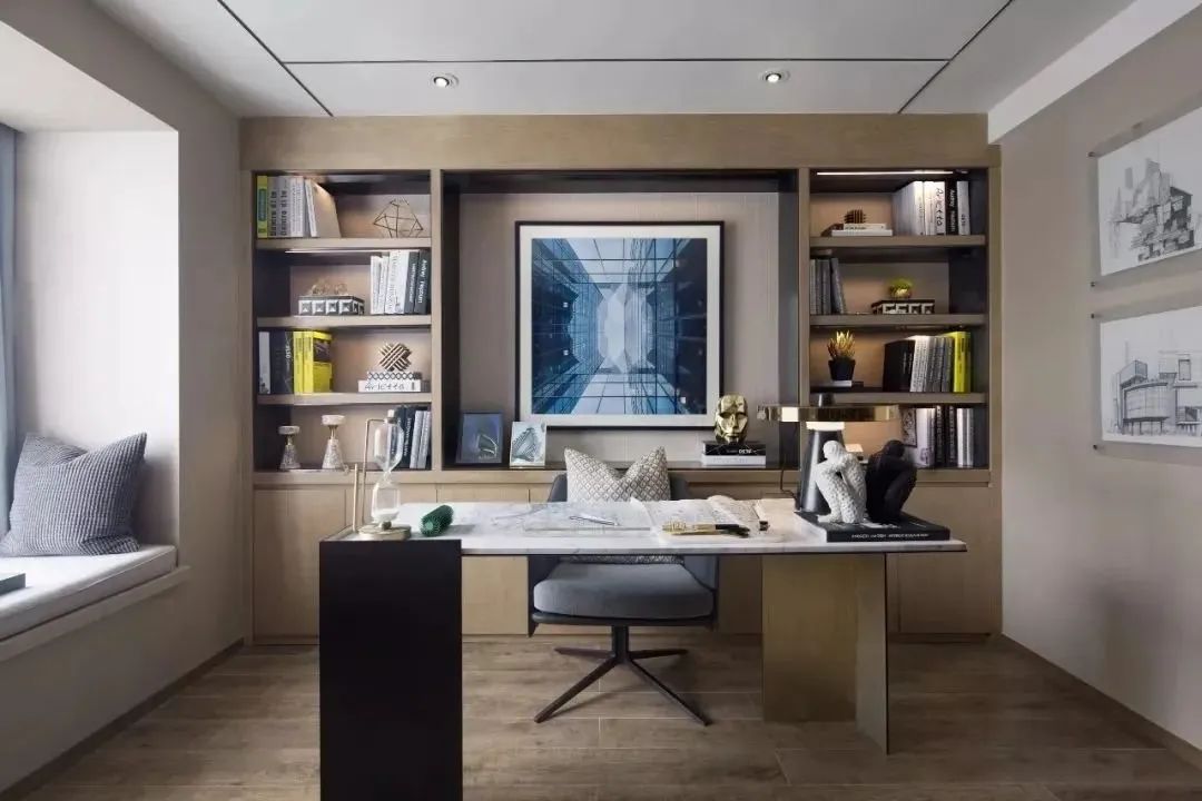 120m2现代风格三居室,简单耐看,餐厅太漂亮了!