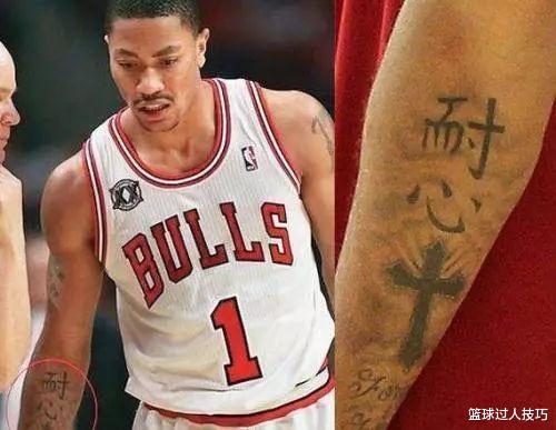湖人队|中文纹身太受NBA球星欢迎！莺哥纹宝石，普尔将网络用词纹身上