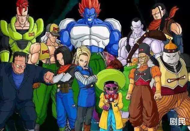 龍珠|《龍珠》里，出場的6個人造人實力如何排序？
