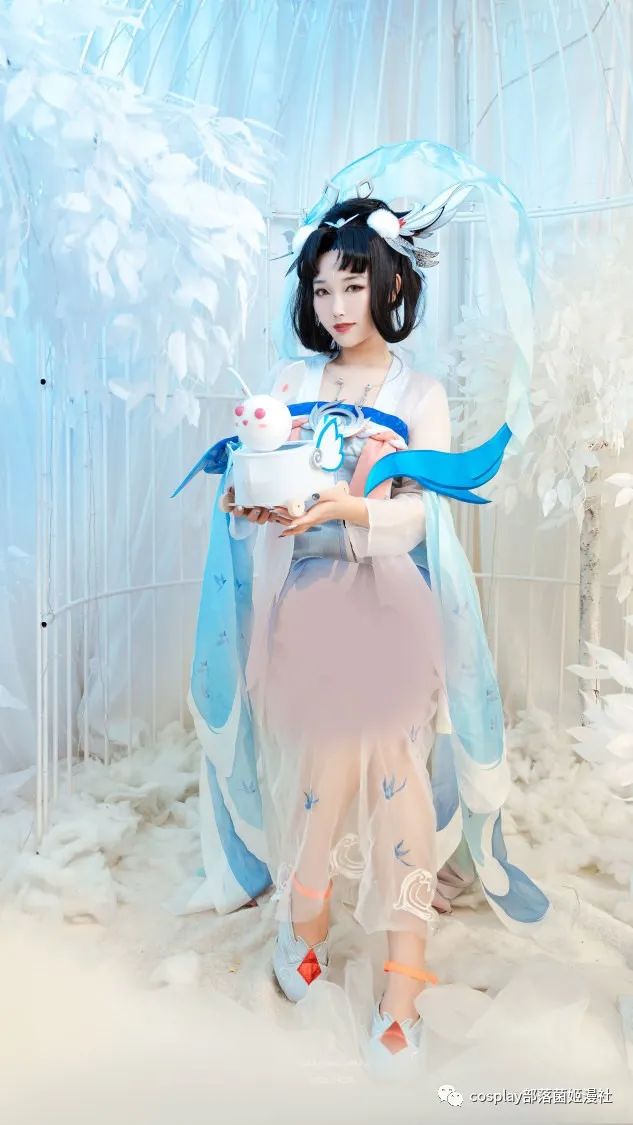 |cos：王者荣耀嫦娥cos正片@玥颜