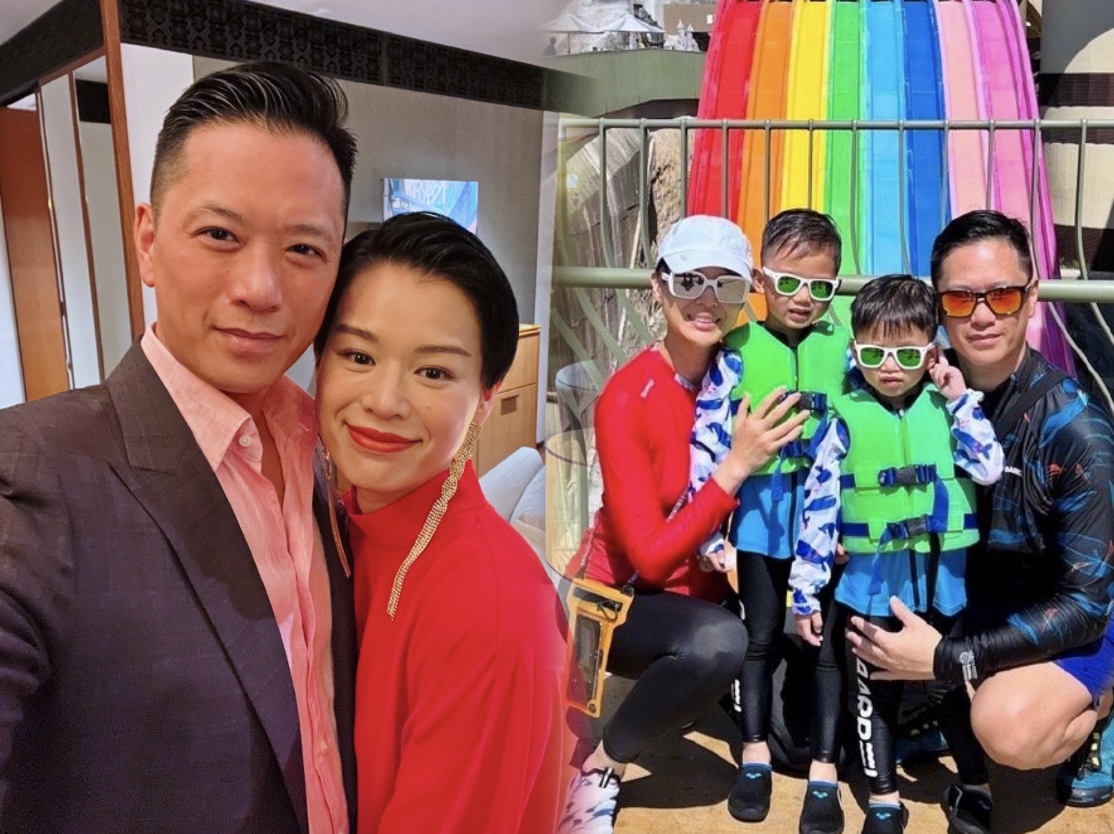 胡杏儿|胡杏儿夫妇春节给儿子们发红包,母子四人穿唐装,牵手逛街很拉风