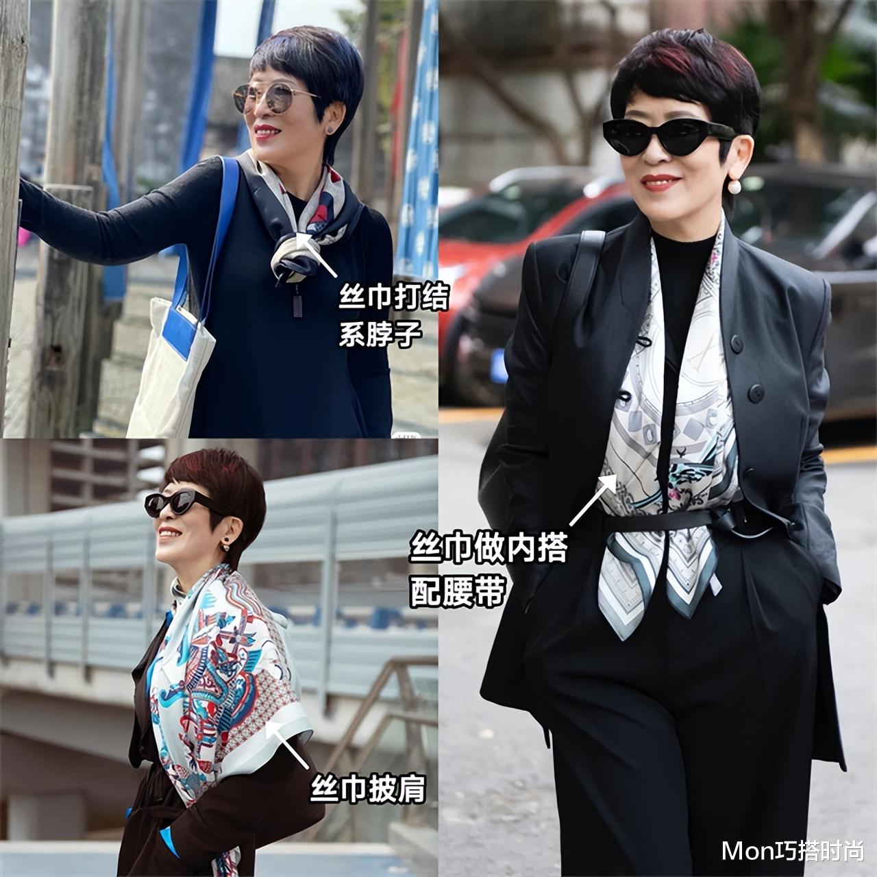 这是我见过最得体的妈妈：64岁穿衣不扮嫩，朴素简单却美如画报！