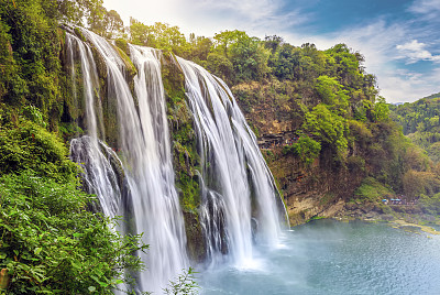 黄果树瀑布|黄果树瀑布是世界上游客人数最多的瀑布