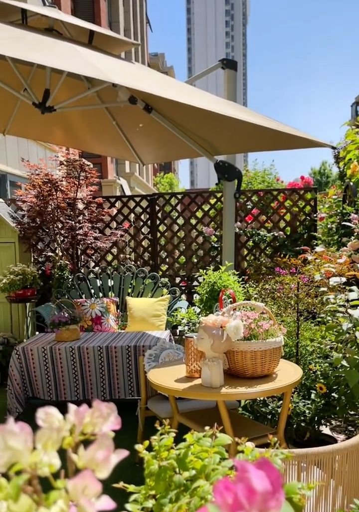 武汉|不顾反对,买了一楼带院子,当看到我的小花园后,他们只剩羡慕了