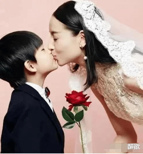 迪丽热巴|?董洁叫儿子爸爸，病态母爱！一天要亲13岁儿子百次，儿子表示恶心