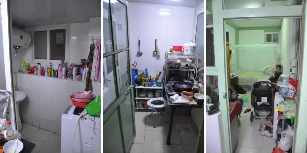 12㎡蜗居火车箱,无窗无光油烟潮湿屋,爆改成3室3厅!