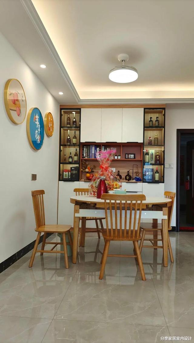 95平三房改四房很实用,入户没玄关这样设计鞋柜太聪明了,分享下