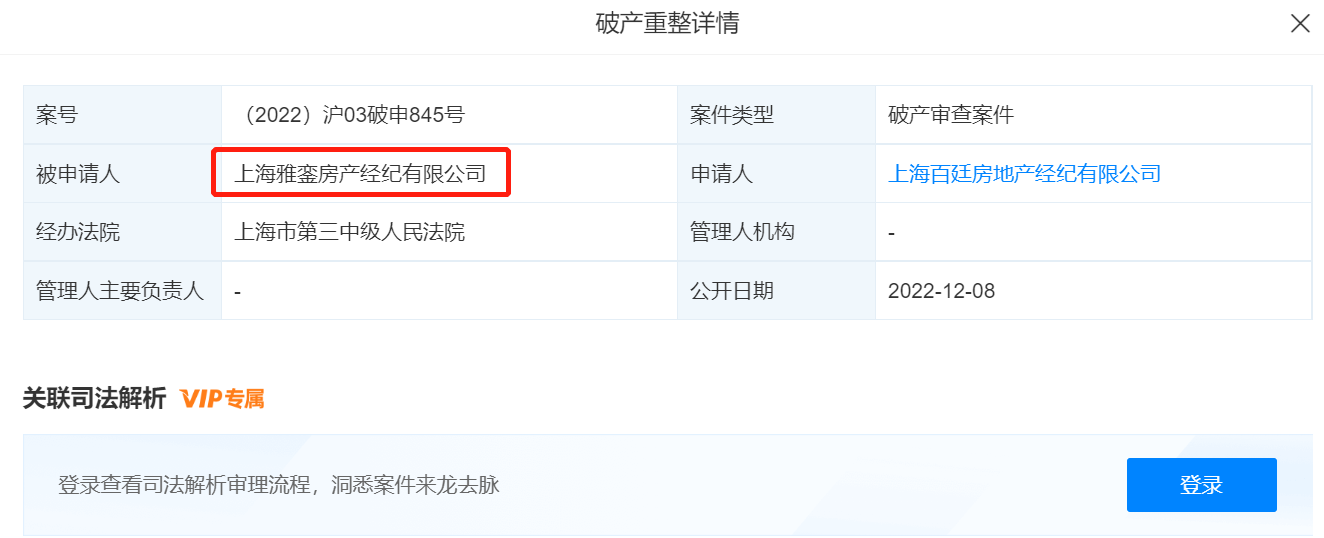 张杰|发生什么了？举报张杰和谢娜“跳单”的房产中介，被申请破产了