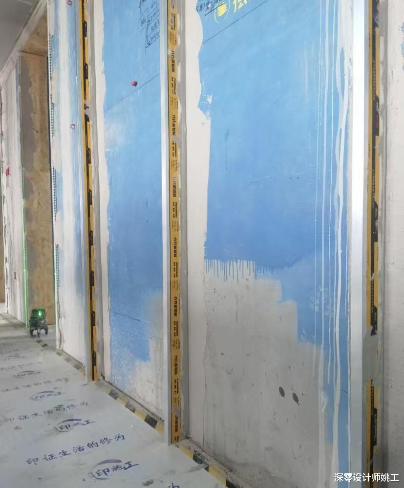 看了网友留下3个疑问,才发现墙面冲筋找平后,墙柜更严丝合缝