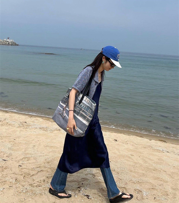 穿衣搭配|常坐办公室的女人夏天这样穿，下装叠穿两件，高级又实用