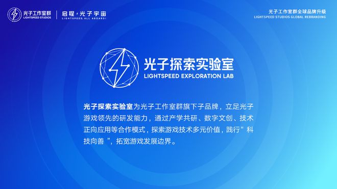 启程,光子宇宙!光子工作室群全球品牌升级
