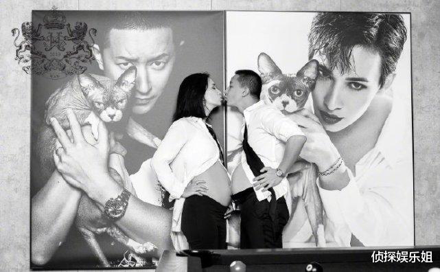 韩庚|韩庚官宣爱妻怀孕，卢靖姗孕期写真曝光，肚大如箩马甲线依旧抢镜