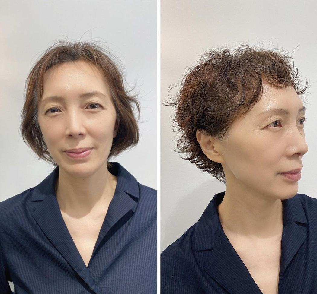 发型 女人五十而不老，短发这样烫不仅减龄而且优雅，还让你远离大妈感